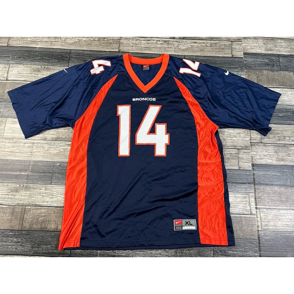 Brian Griese‎ Denver Broncos NFL Football Jersey Men's XL #14 Blue Nike